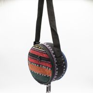 Low Med Happy Drum Schwarzes Chakra - 14x7 cm