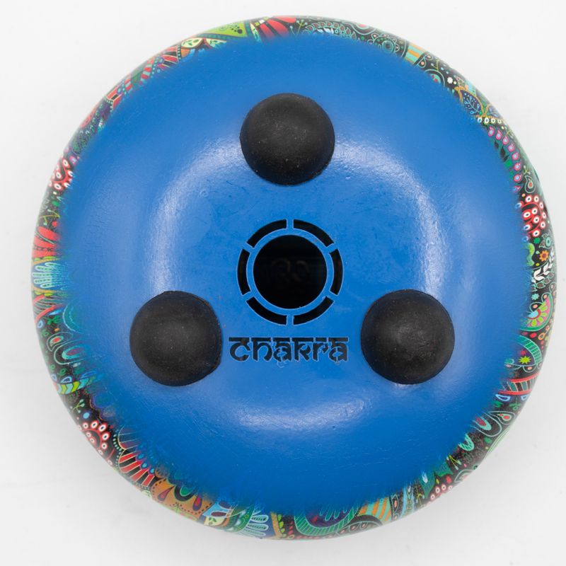 Low Med Happy Drum Mandala Blatt - 14x7cm