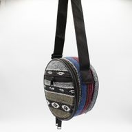 Low Med Happy Drum Mandala Blatt - 14x7cm
