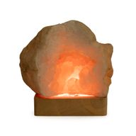 8 cm quadratischer USB-LED-Ständer aus Holz – Mehrfarbig