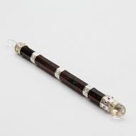 Bloodroot Soverign Zauberstab - Extra Lang Fantasie-Jaspis-Magie - Kristallkugel-Spitze - 26 cm