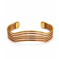 Kupfer-Elementar-Wellen-Armbänder (sortiert)
