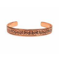 Armbänder aus massivem Kupfer Nomad Energy Collection Gravuren (verschiedene)