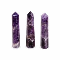 Edelstein-Sechsflächige Obelisk-Spitzen ca. 11 cm - Amethyst