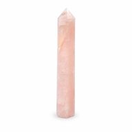 Edelstein Sechsflächige Obeliskspitzen ca. 17 cm - Rosenquarz