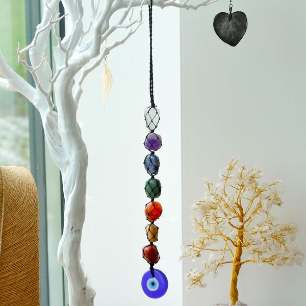 Großhandel Hängende Chakra-Stein-Anhänger