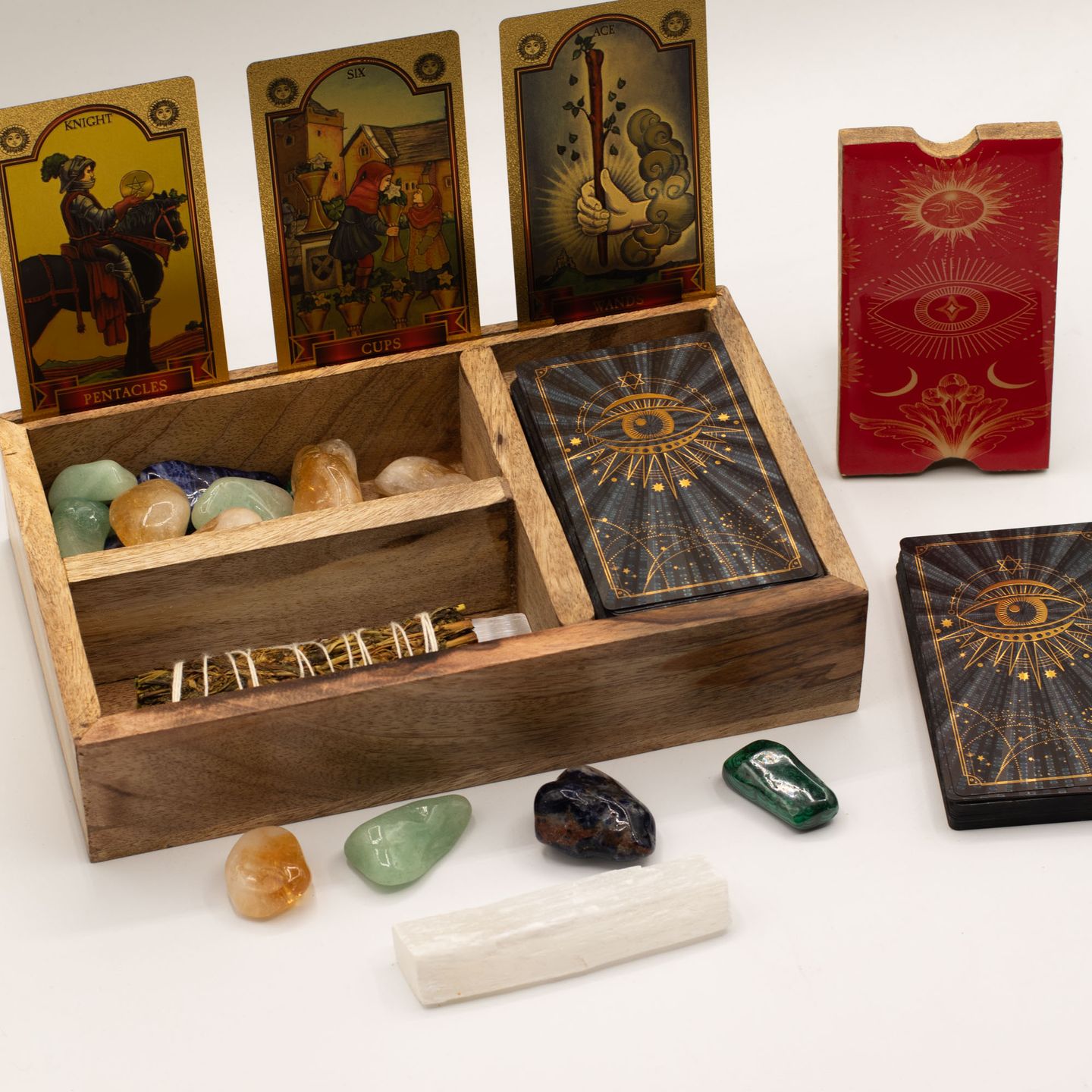 Kartenboxen mit Kartenhaltern