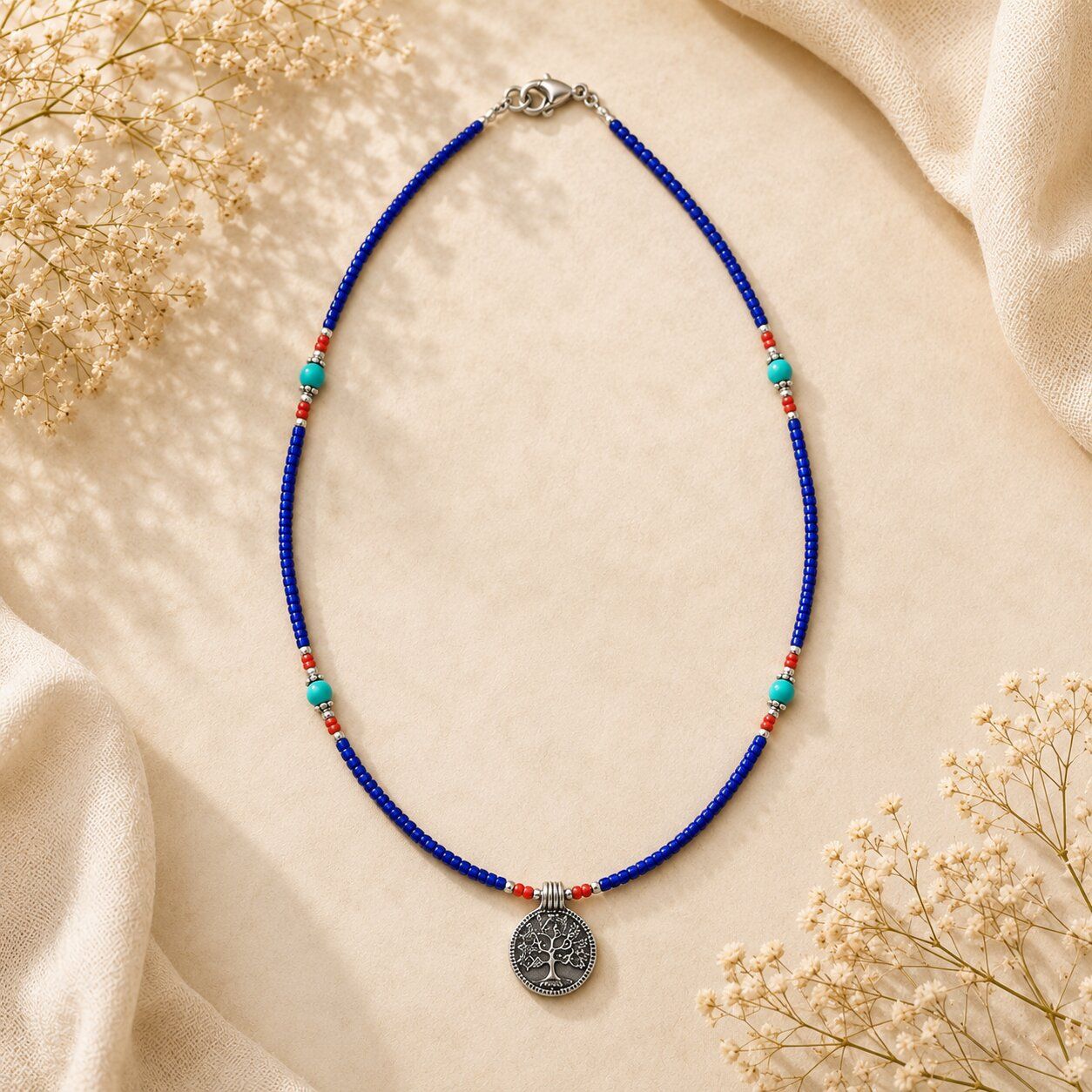 Nepalesische Halsketten und Armbänder