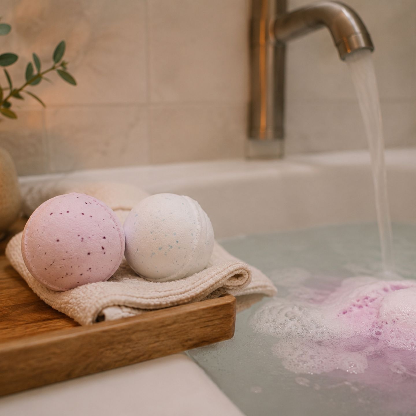 Aromatherapie Badetränke Badekugeln