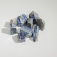 Edelsteinspitzen in großen Mengen, ca. 6 cm (0,5 kg) – Indischer Mondstein (ca. 8 Stück)
