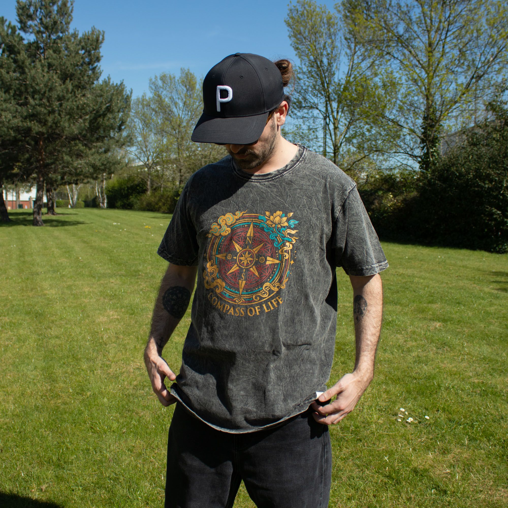 Großhandel Stone Washed T-Shirts
