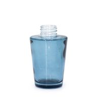 100 ml Vase mit Rattanstäbchen-Diffusor (28 mm Hals) – Rauchblau