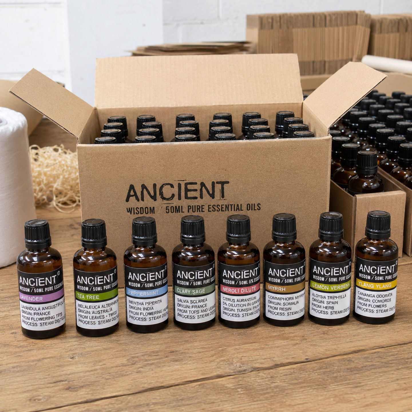 Professionelle biologische ätherische Öle – 50 ml