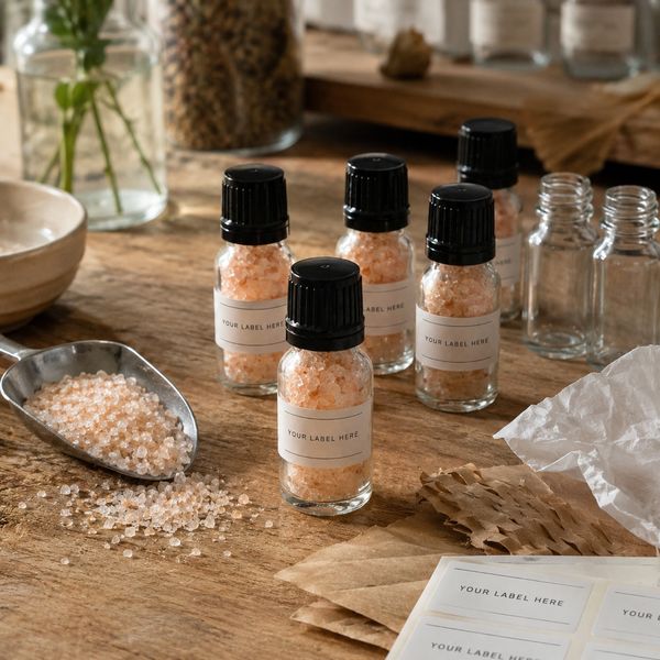 Aromatherapie-Riechsalze – Ohne Etikett