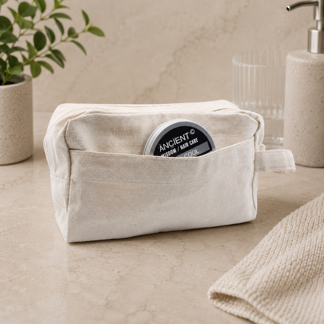 Baumwoll-Toilettentaschen