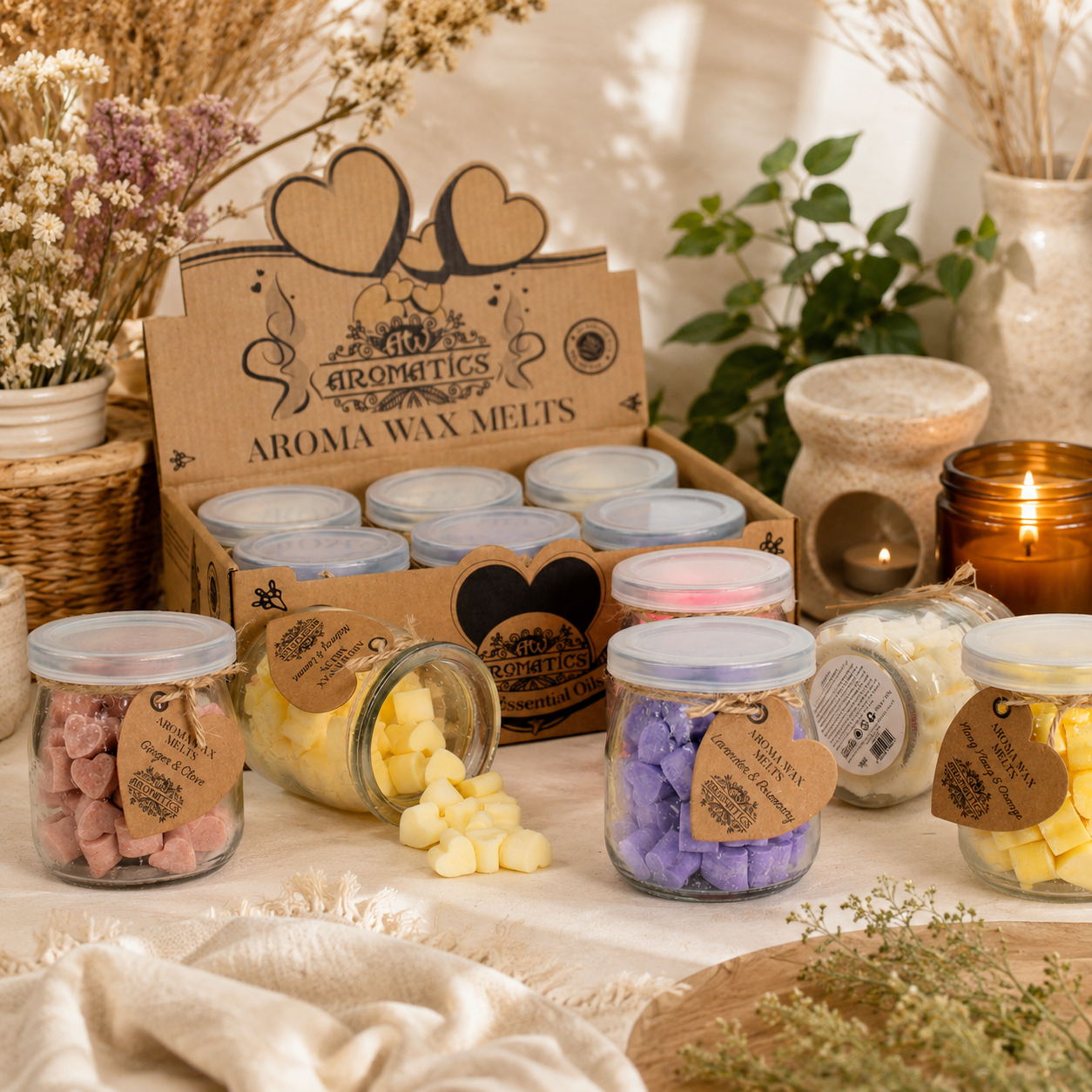 Aromatherapie- Duftwachs
