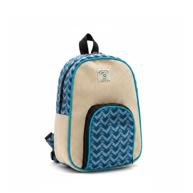 Mittlerer Kathmandu-Rucksack - Dhaka-Design (30×21×9 cm)
