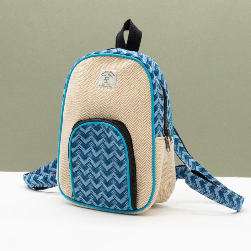 Mittlerer Kathmandu-Rucksack - Dhaka-Design (30×21×9 cm)