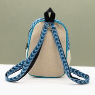 Mittlerer Kathmandu-Rucksack - Dhaka-Design (30×21×9 cm)