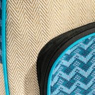 Mittlerer Kathmandu-Rucksack - Dhaka-Design (30×21×9 cm)