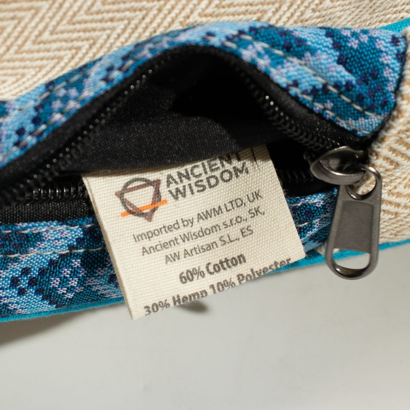 Mittlerer Kathmandu-Rucksack - Dhaka-Design (30×21×9 cm)