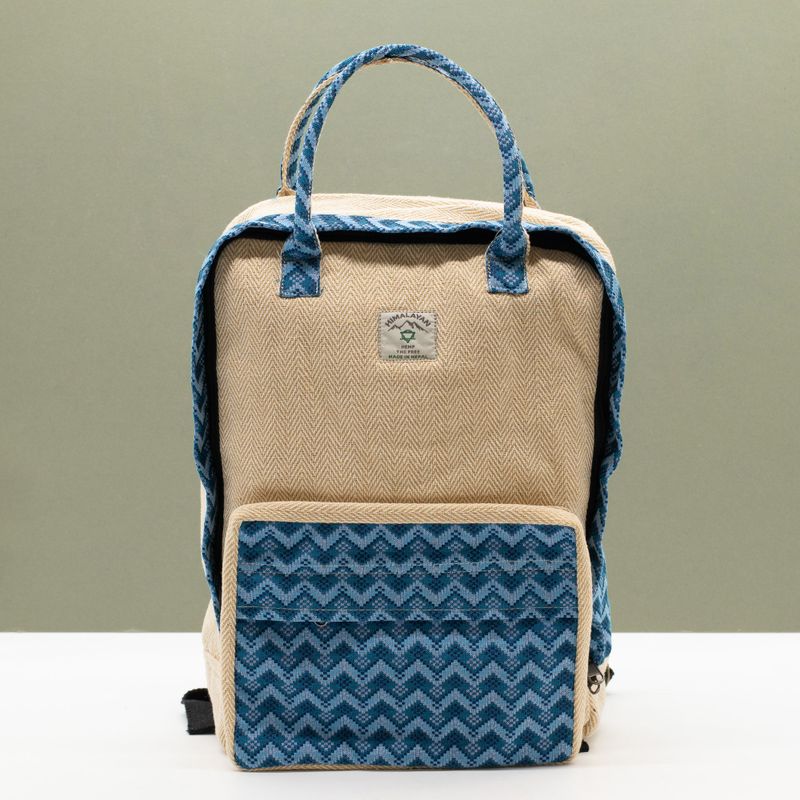 Großer Kathmandu-Rucksack - Dhaka-Design (39x28x13 cm)