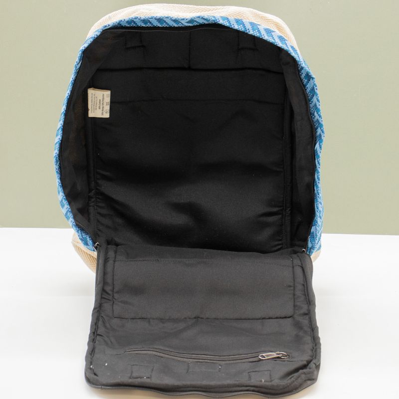Großer Kathmandu-Rucksack - Dhaka-Design (39x28x13 cm)