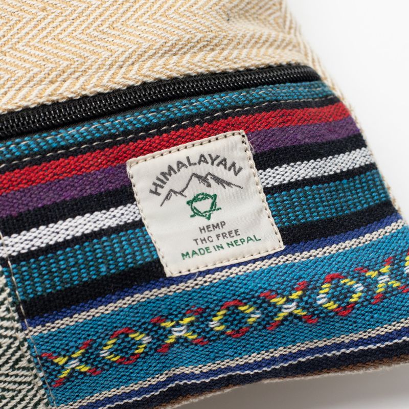 Patchwork Kathmandu Tragetasche – Dhaka-Design (37x38 cm)