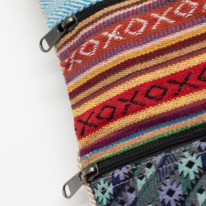 Patchwork Kathmandu Tragetasche – Dhaka-Design (37x38 cm)
