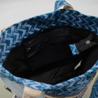Patchwork Kathmandu Tragetasche – Dhaka-Design (37x38 cm)