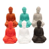 matt Mini Buddha (verschiedene Farben)