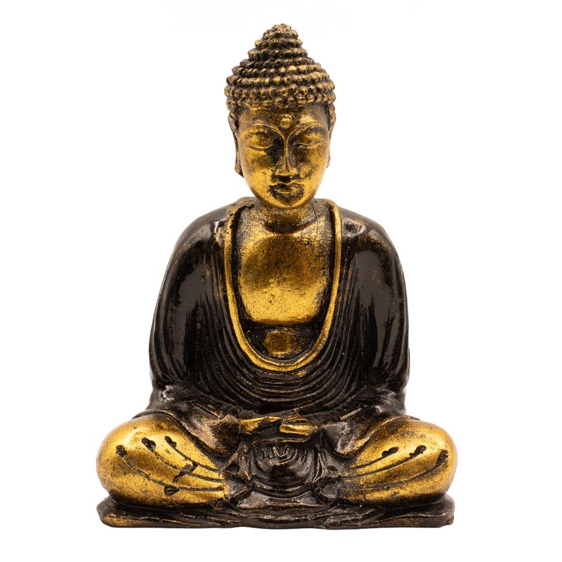 Schwarz & Gold Buddha - Medium