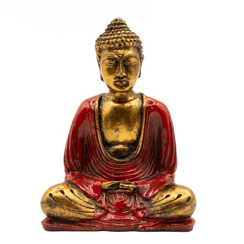 Rot & Gold Buddha - Mittel