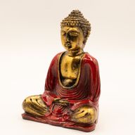 Rot & Gold Buddha - Mittel