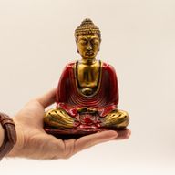 Rot & Gold Buddha - Mittel