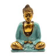 Türkis & Gold Buddha - Mittel