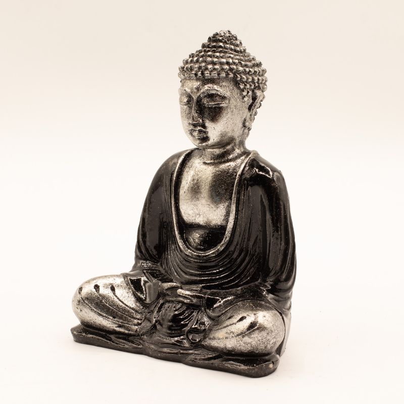Schwarz & Grau Buddha - Mittel