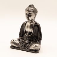 Schwarz & Grau Buddha - Mittel