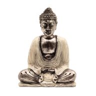 Weiß und Grau Buddha - Mittel