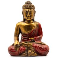 Rot und Gold Buddha - Groß
