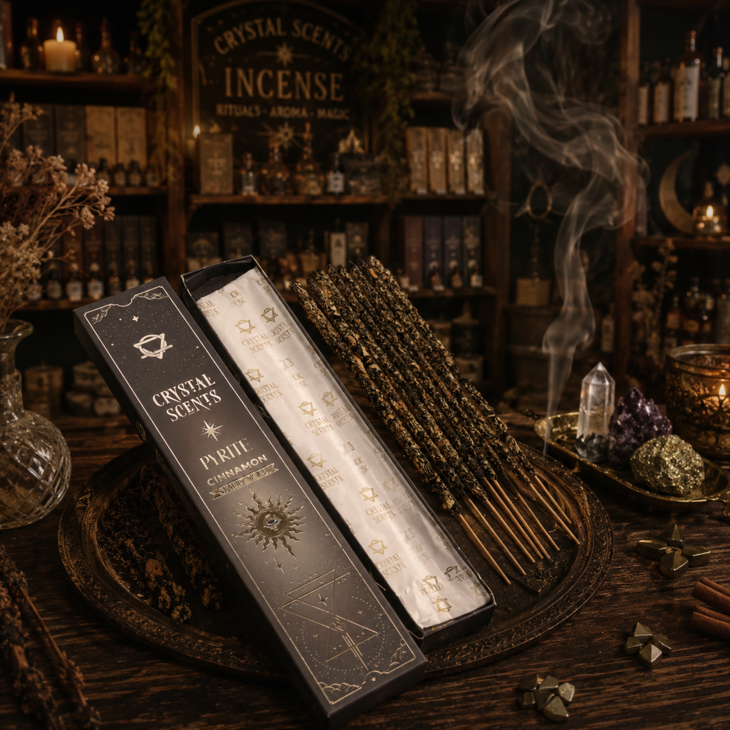 Großhandel Crystal Scents Räucherstäbchen