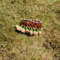 Kenari Shell Hand Shaker - Rassel-Armband (15 Stück)