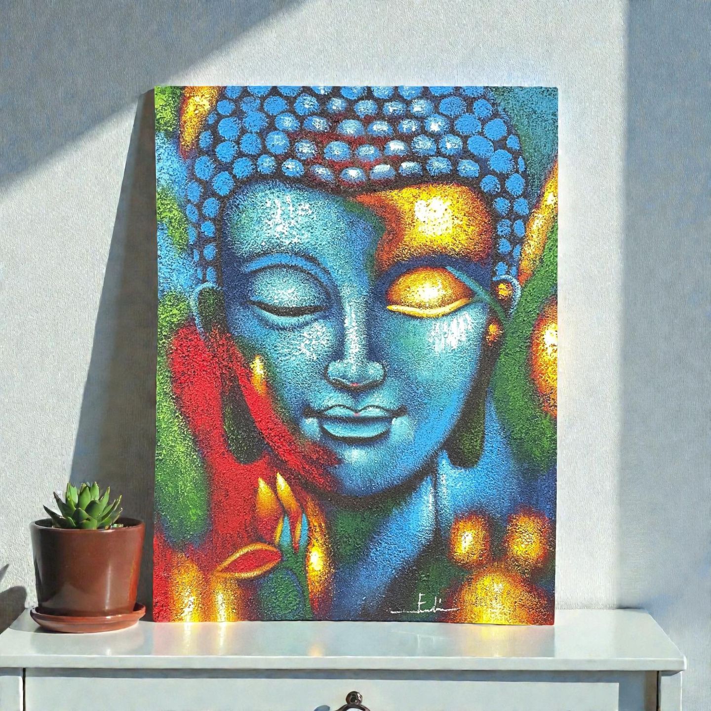 Buddha Gemälde