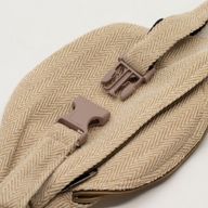 Gürteltasche im Baumwolle-Hanf-Stil (oder Bauchtasche) - Natur