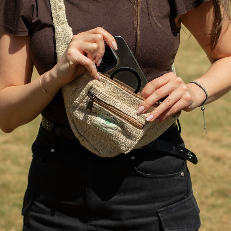 Extra reines Hanf-Gürteltasche