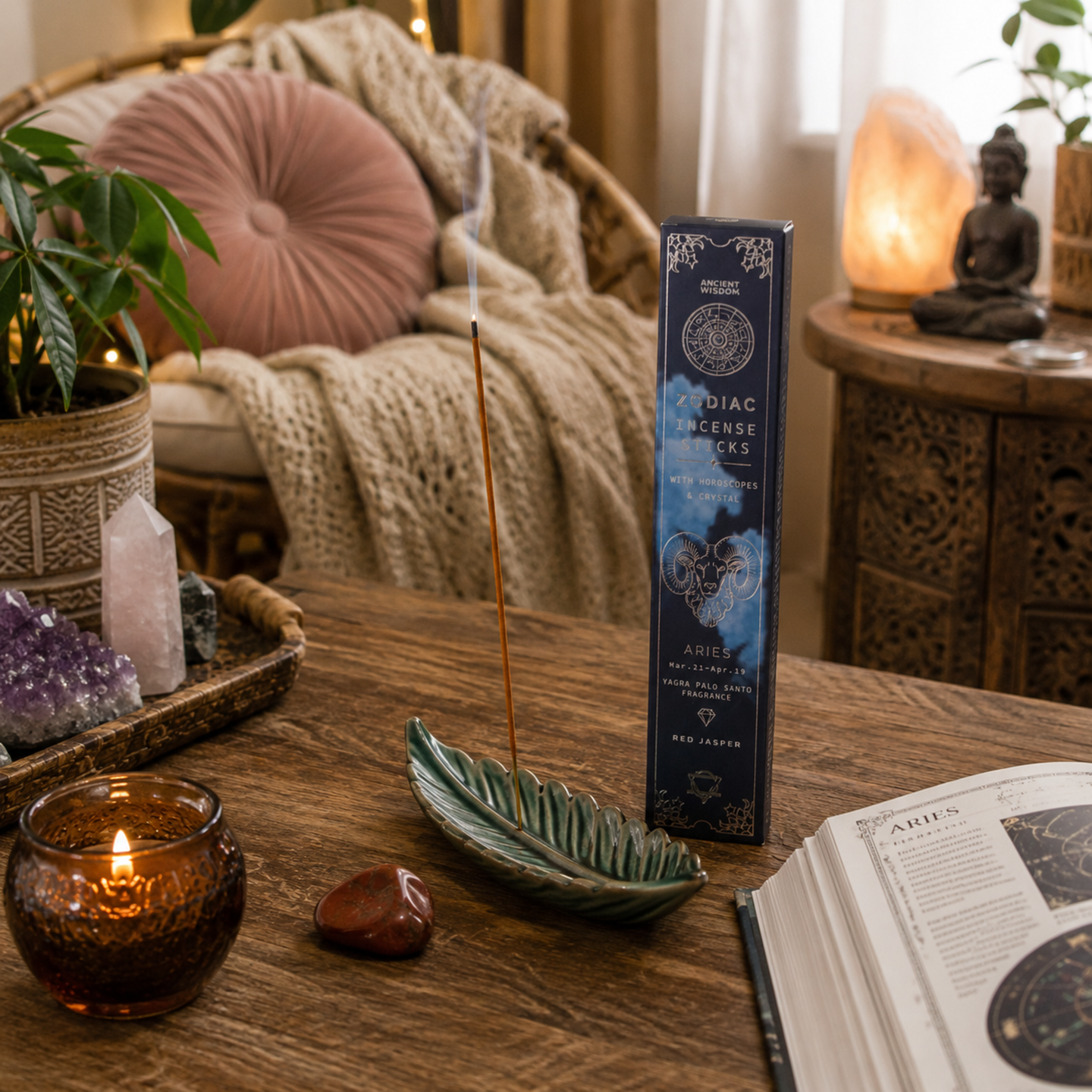 Tierkreis Crystal Scents Räucherstäbchen