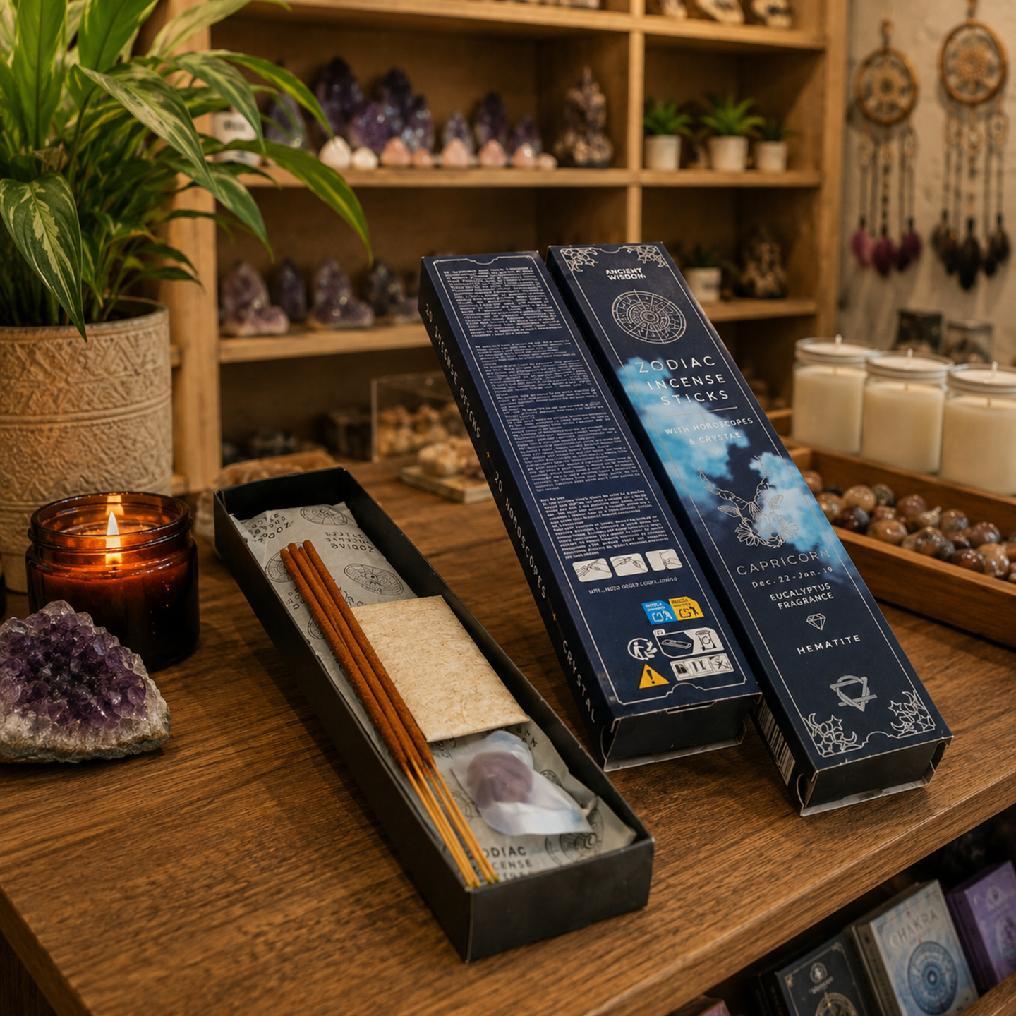 Tierkreis Crystal Scents Räucherstäbchen
