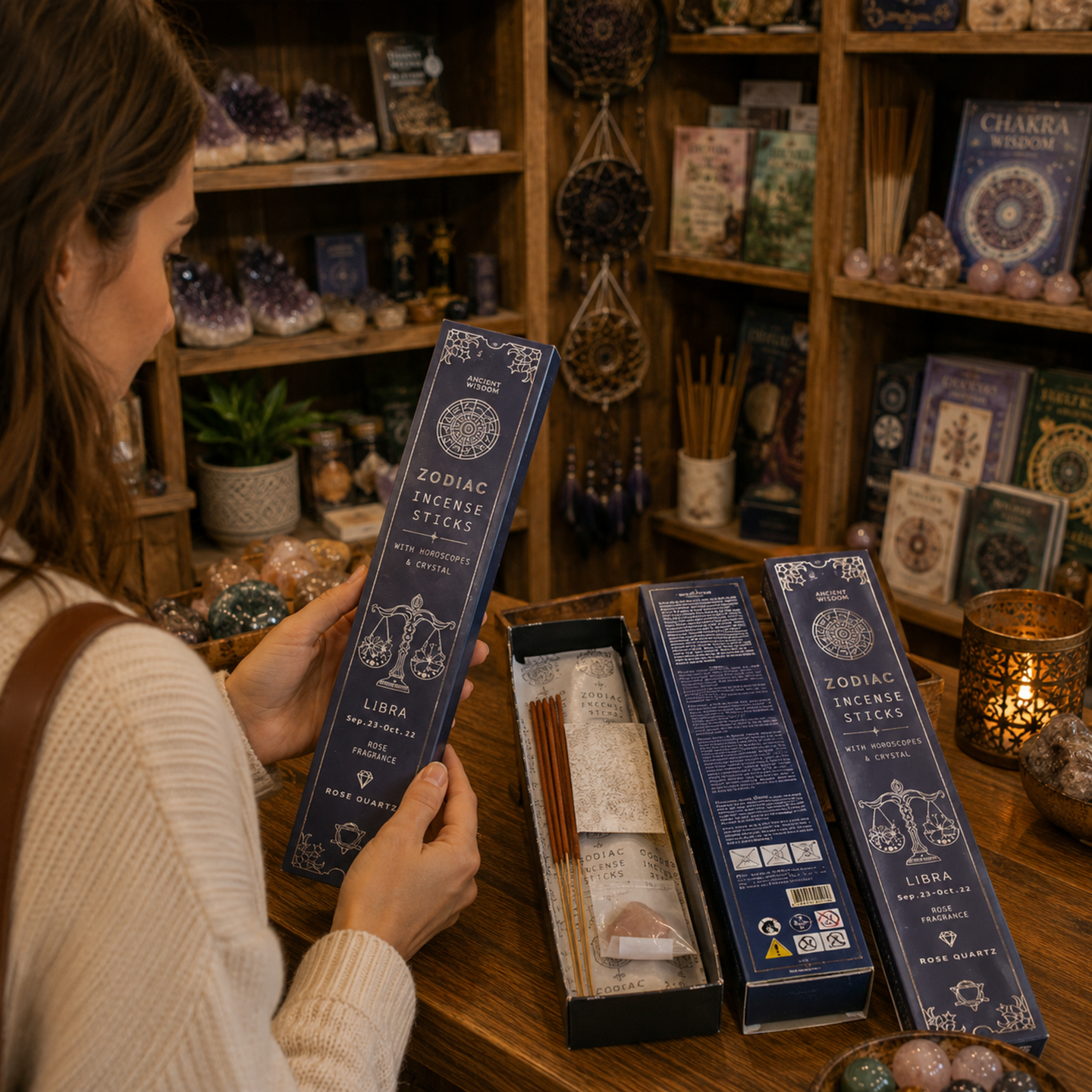 Tierkreis Crystal Scents Räucherstäbchen