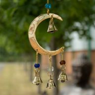 Indische Windspiele - Moon Drop - 10 Glocken - 6,5 x 63 cm