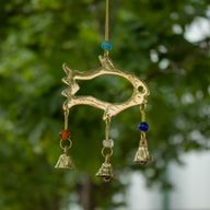 Indische Glocken - Fish Drop - 7 Glocken - 8,5x54 cm